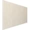 Ekena Millwork 48H x 1/4T Adjustable Wood Slat Wall Panel Kit w/ 1W Slats, Birch contains 42 Slats SWW84X48X0250BI - alternate 6